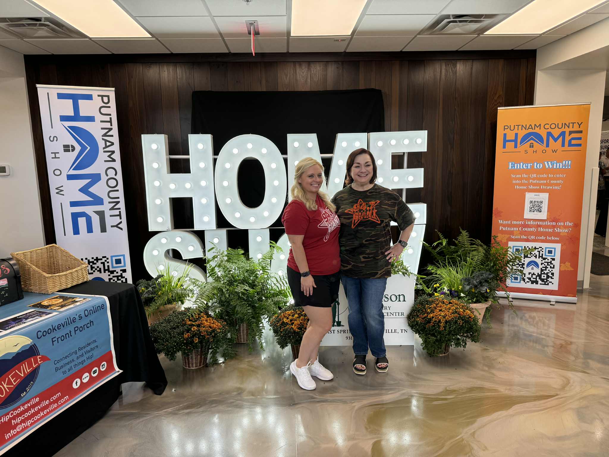A welcoming conversation at the Putnam County Home Show