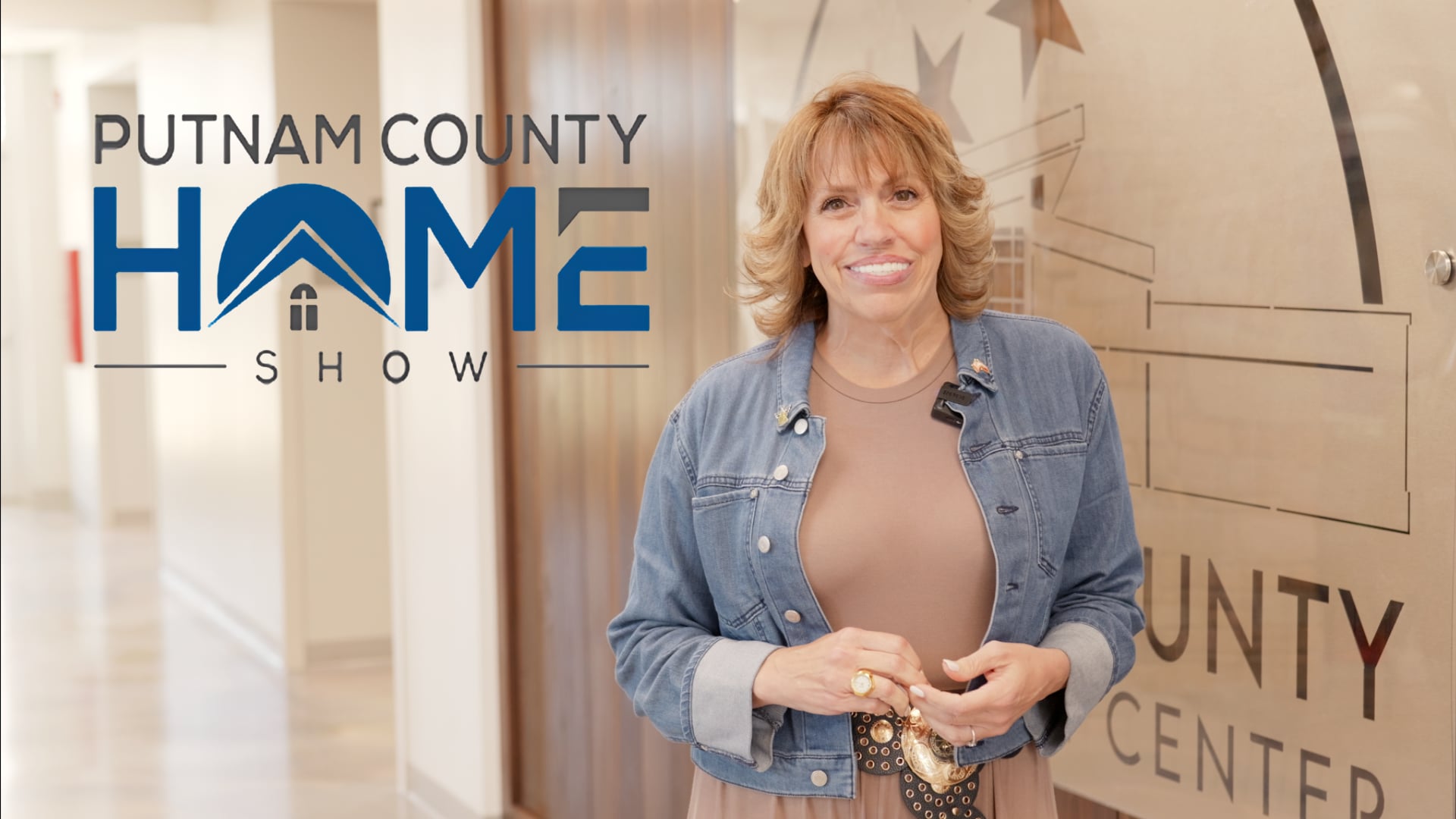 Victoria Winn Giarraputo introducing the Putnam County Home Show